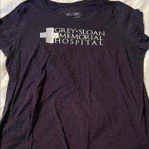 torrid Black Grey's Sloan Memorial Hospital Graphic Tee